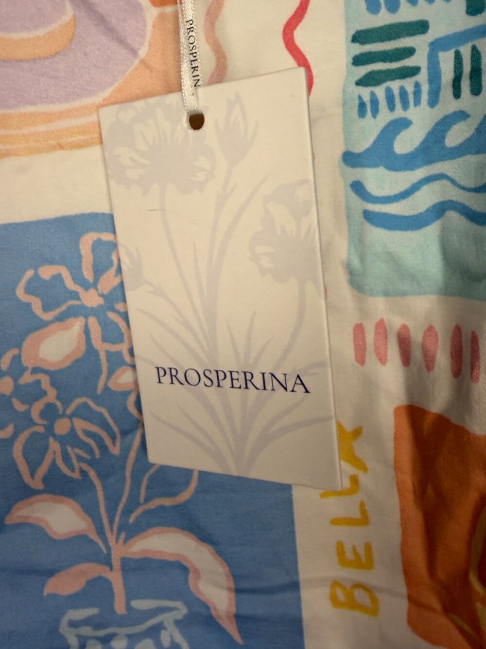 NWT Prosperina Isola Bella Ravello Italia Print Crop Tank -S- MSRP $108+ - Picture 10 of 14